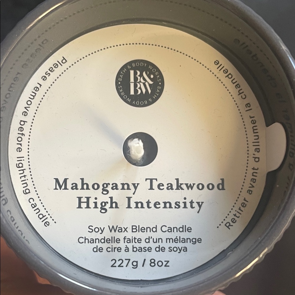 Bath & Body Works Mahogany Teakwood Candle